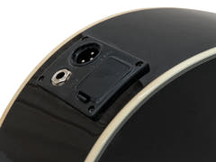 DiMavery CN-600L klassisk gitar, svart
