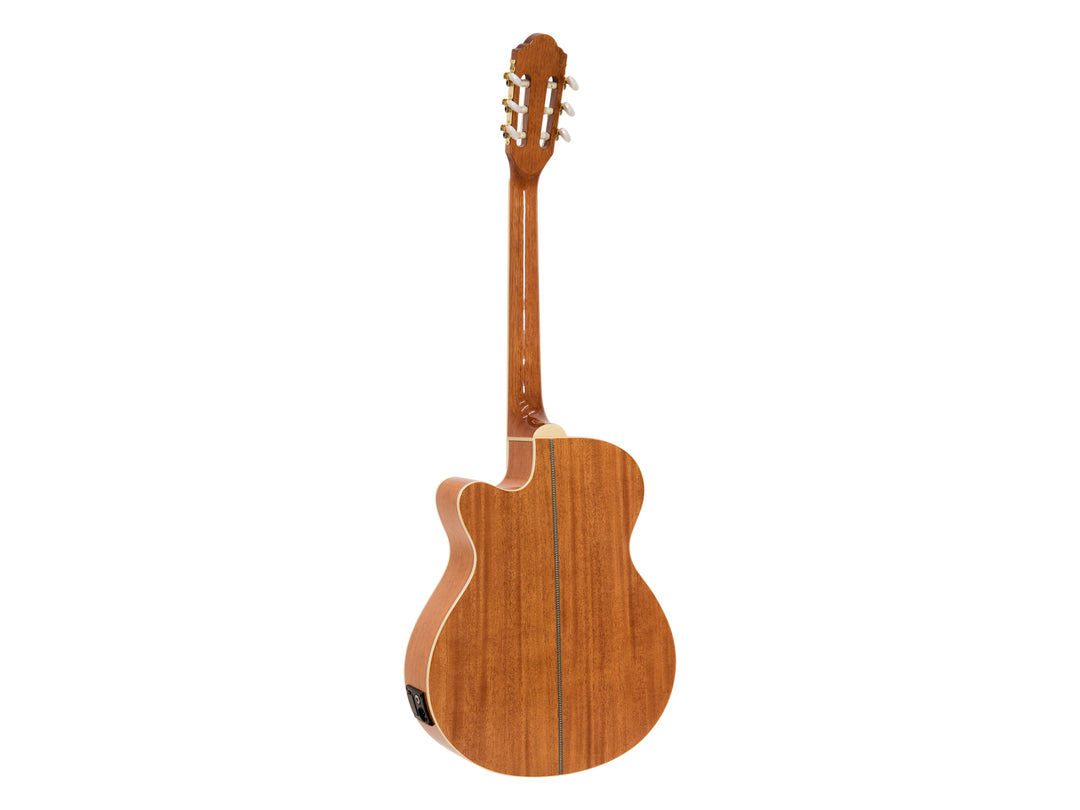 DiMavery CN-500 klassisk gitar, naturlig