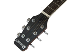 DiMavery RB-300 Roundback Gitar - Sort