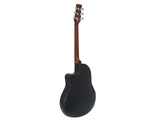 DiMavery RB-300 Roundback gitar - Rød