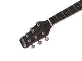 DiMavery RB-300 Roundback gitar - Rød