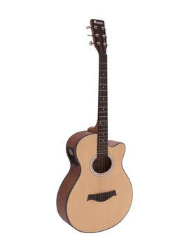DiMavery AW-400 Western Gitar - Naturlig