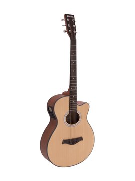 DiMavery AW-400 Western Gitar - Naturlig
