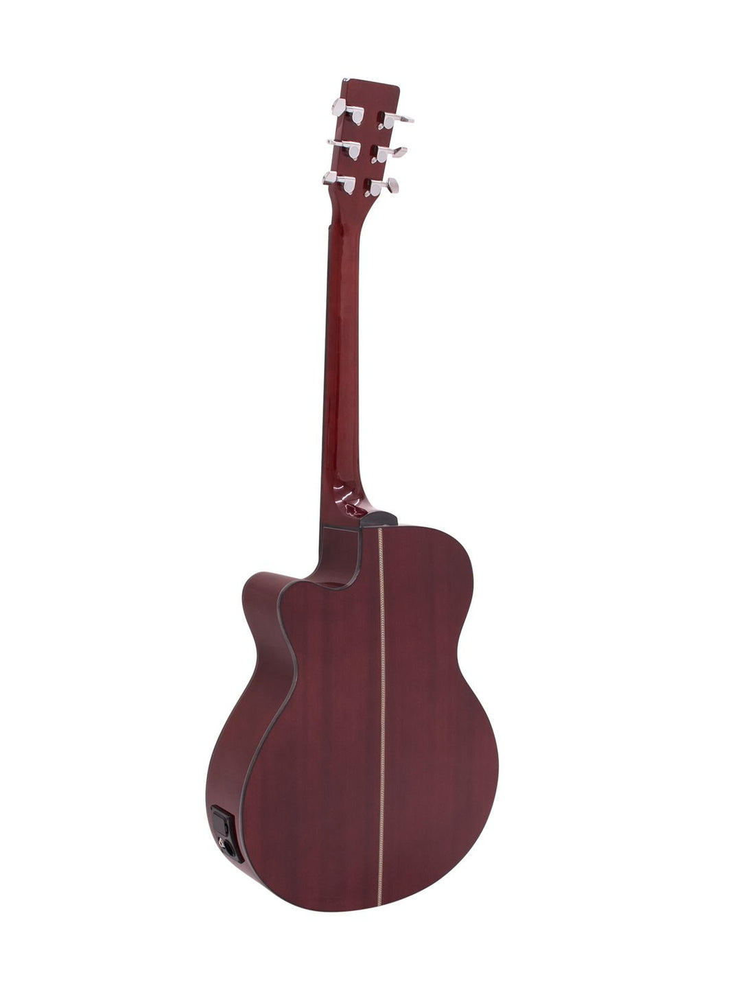 DiMavery AW-400 Western Guitar - Red Burst