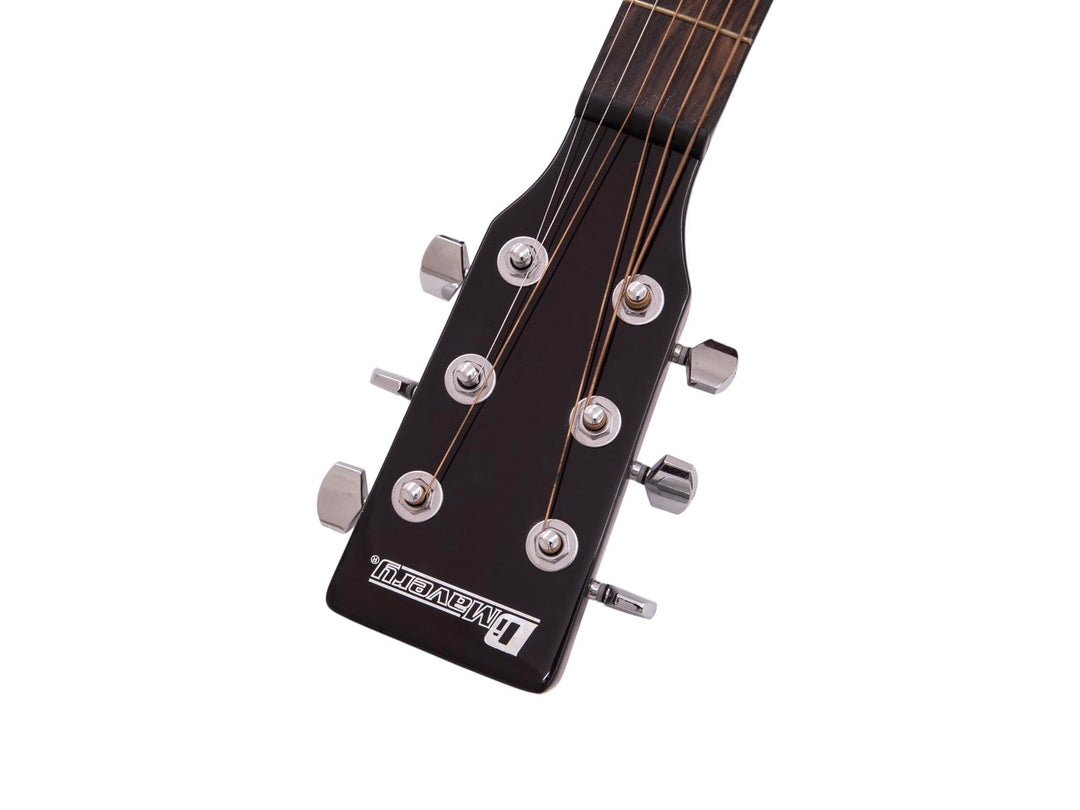 DiMavery AW-400 Western Guitar - Red Burst