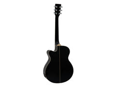 DiMavery AW-400 Western Gitar - Sort