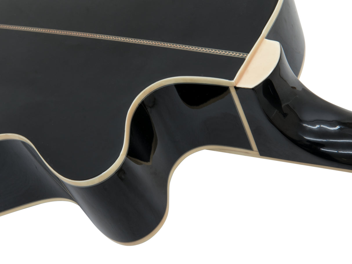 DiMavery AW-400 Western Guitar LH - Sort