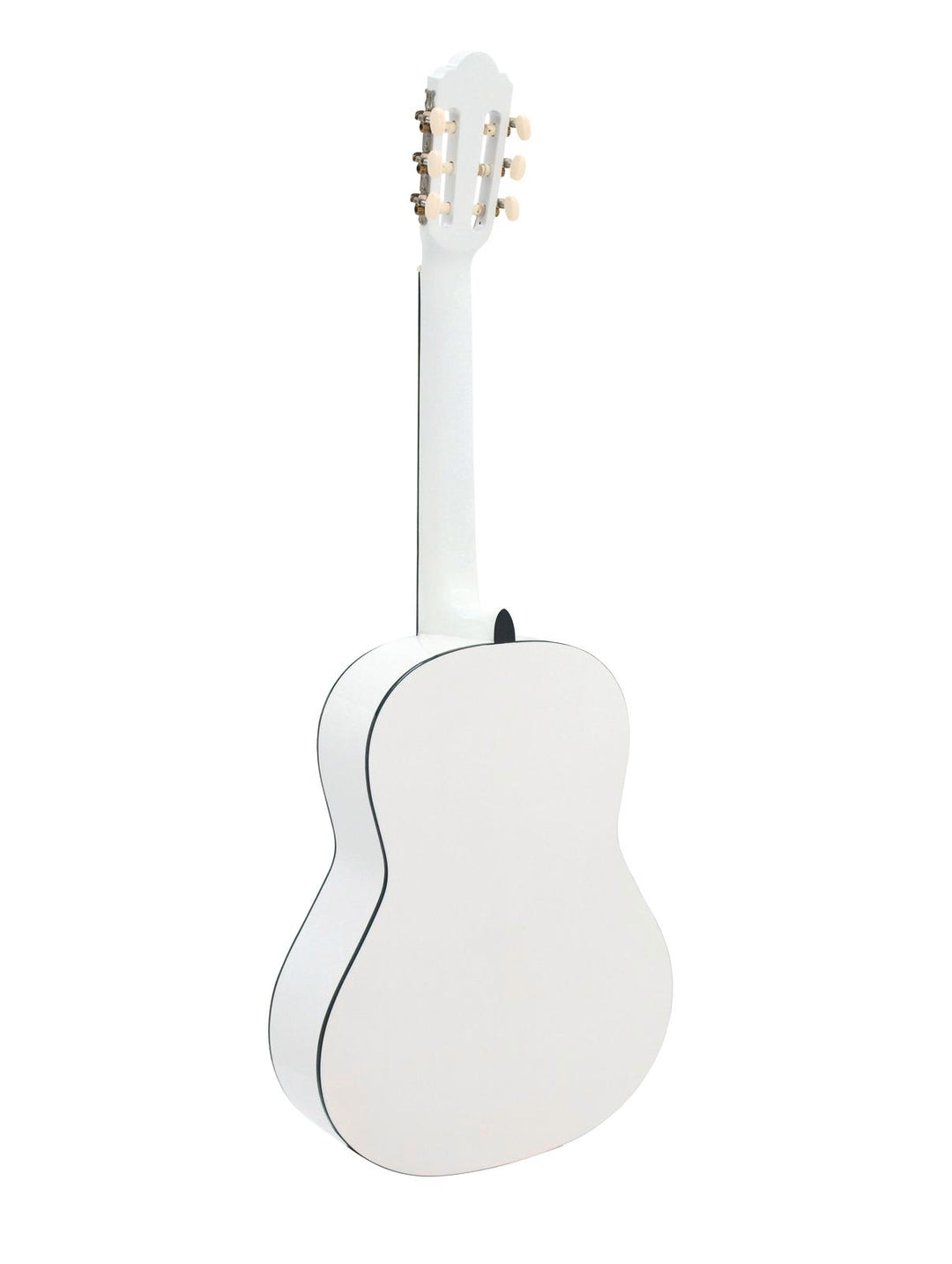 DiMavery AC-303 klassisk gitar, hvit