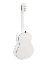 DiMavery AC-303 klassisk gitar, hvit