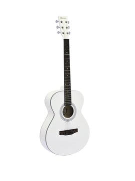 DiMavery AW-303 Western Gitar - Hvit