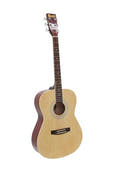 DiMavery AW-303 Western Gitar - Naturlig