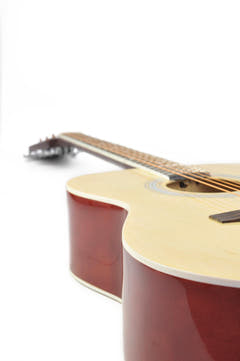 DiMavery AW-303 Western Gitar - Naturlig