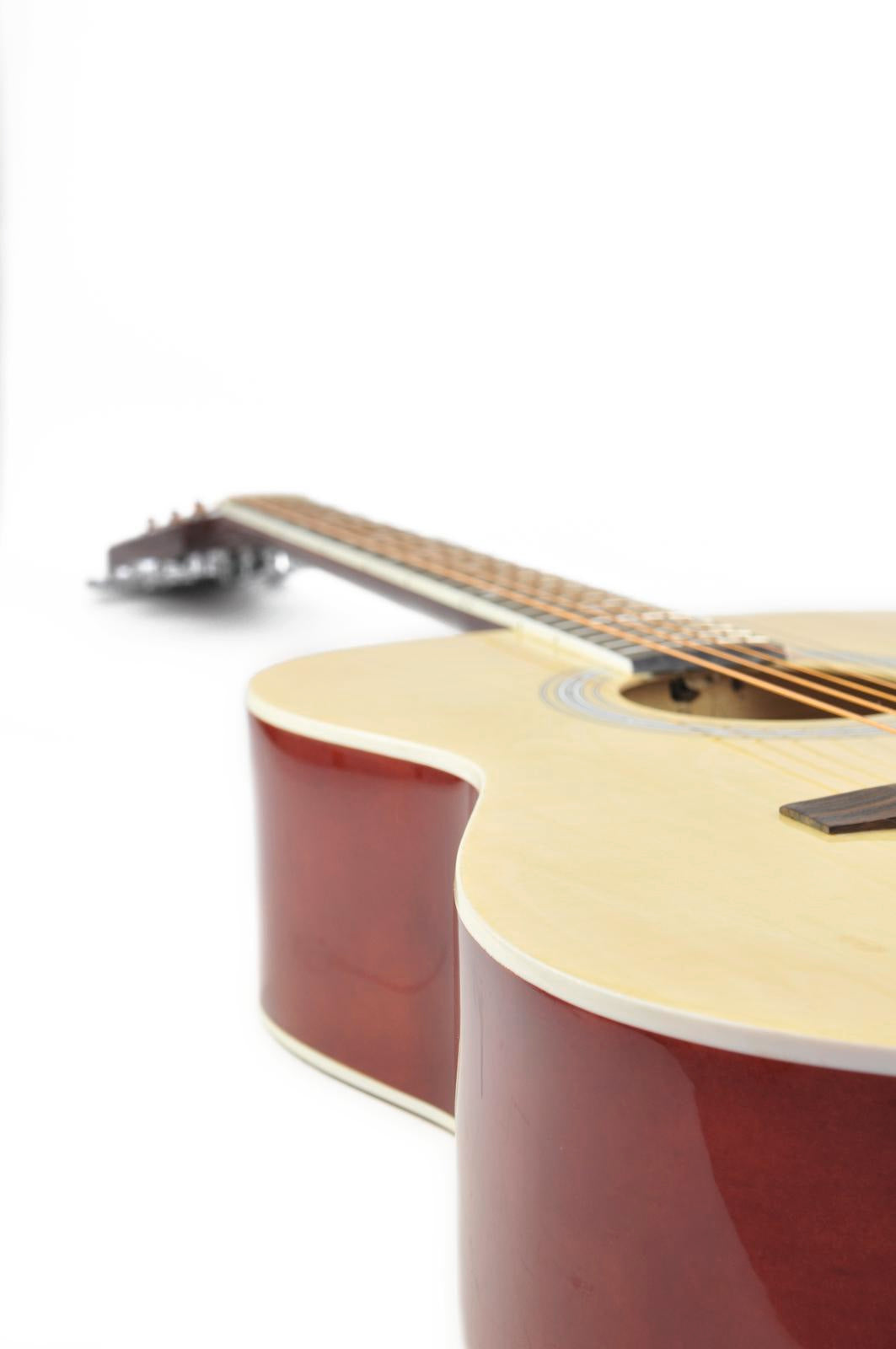 DiMavery AW-303 Western Gitar - Naturlig