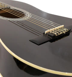 DiMavery AC-303 klassisk spansk gitar 3/4 (svart)