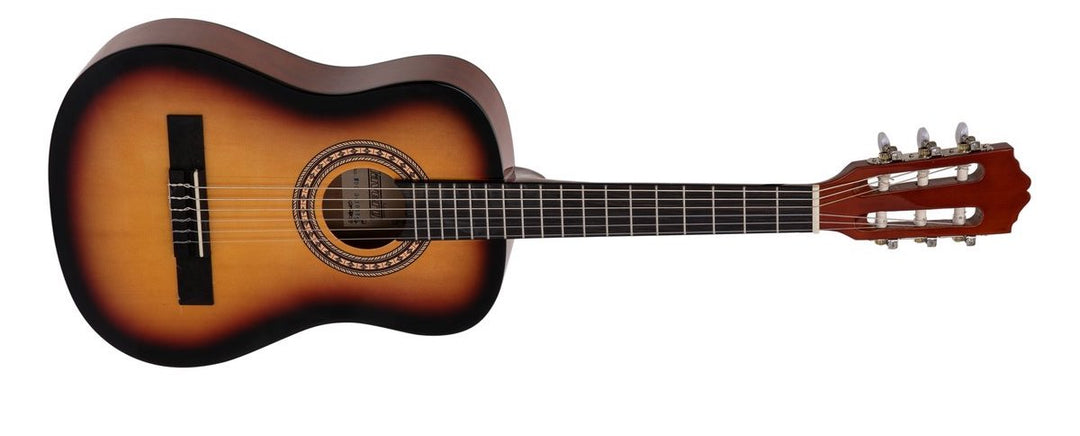 DiMavery AC-303 klassisk spansk gitar 1/2 ( Sunburst )
