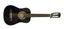 DiMavery AC-303 klassisk spansk gitar 1/2 (svart)