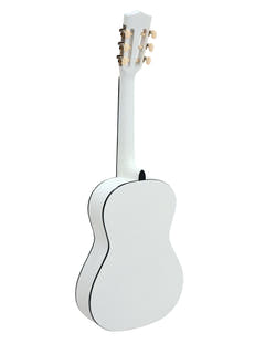 DiMavery AC-303 klassisk gitar 1/2, hvit