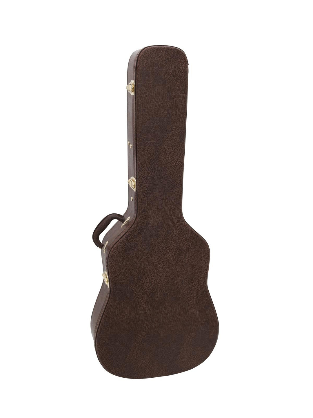 DiMavery Flightcase vestlig gitar, brun