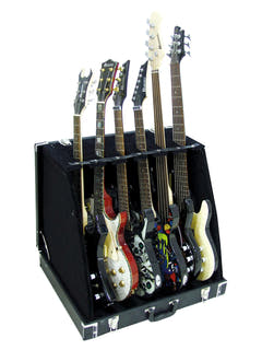 DiMavery Flightcase Stand for 6 gitarer
