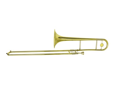 DiMavery TT-300 Bb Tenor Trompet, Gull