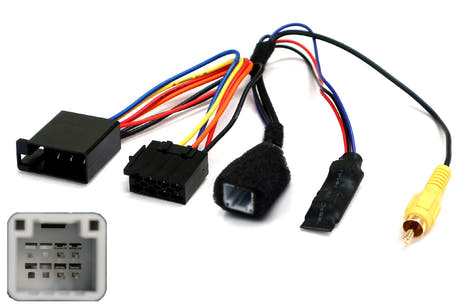 Bakkamera Adapter for Toyota, Citroen og Peugeot