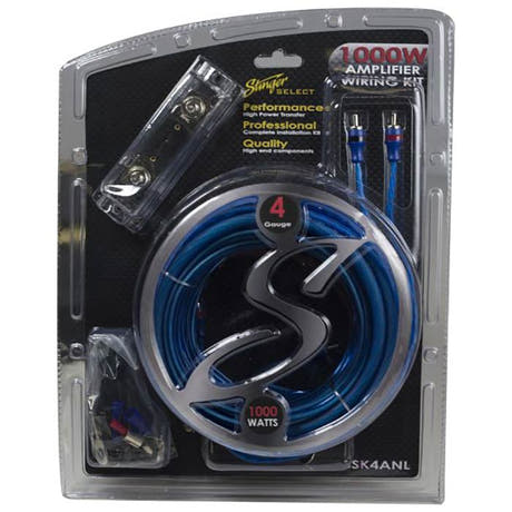 Stinger kabelsett 2-kanals, 25mm2 1000w