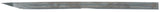 GEWA kniv uten skaft, 4 mm bred, spesialstål