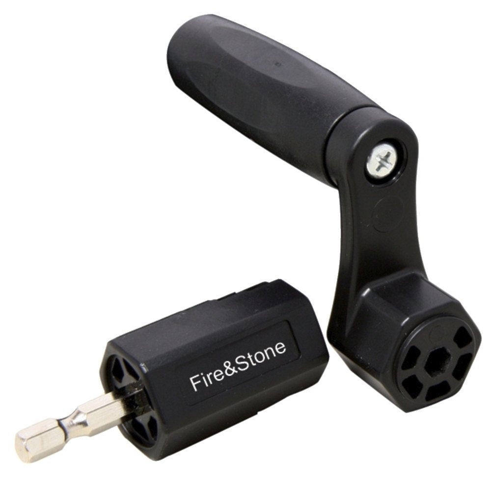 Fire & Stone strengvinder med avtakbart hode til batteridrill