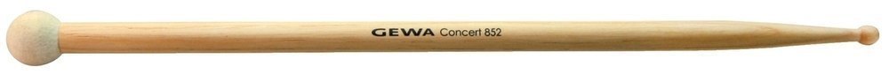 GEWA kombistikker i hickory med filthoved 25 mm (par)