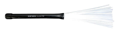 GEWA jazzbrushes med nylonbørste, uttrekkbare