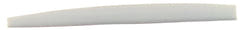 Fire & Stone plastsadel, western-gitar, buet, 77,0 x 7,4 x 2,8 mm