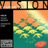 Thomastik-Infeld fiolinstrenger Vision Titanium solo, syntetisk kjerne - Medium (VIT02)