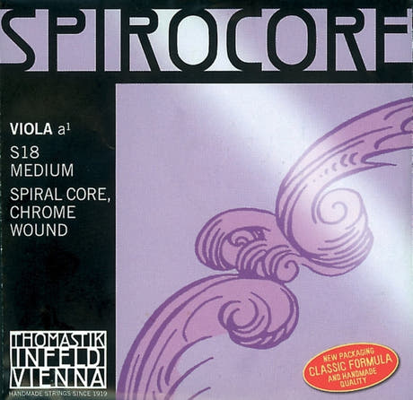 Thomastik-Infeld strenger for bratsj Spirocore spiralkjerne - sterk (S17st)