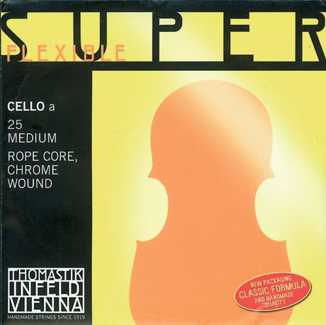 Thomastik-Infeld Celloer-strenger Superflexible stålkjerne - Medium (25)