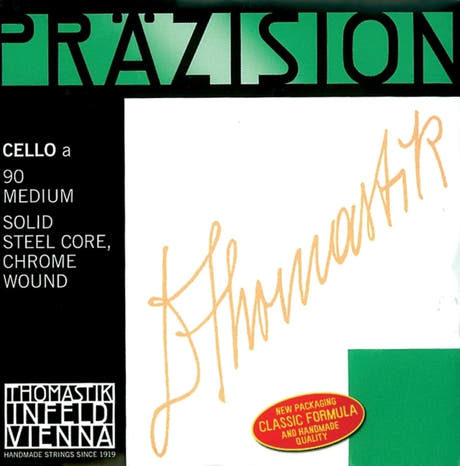 Thomastik-Infeld cellostrenger Precision massiv stålkjerne - Myk (90w)