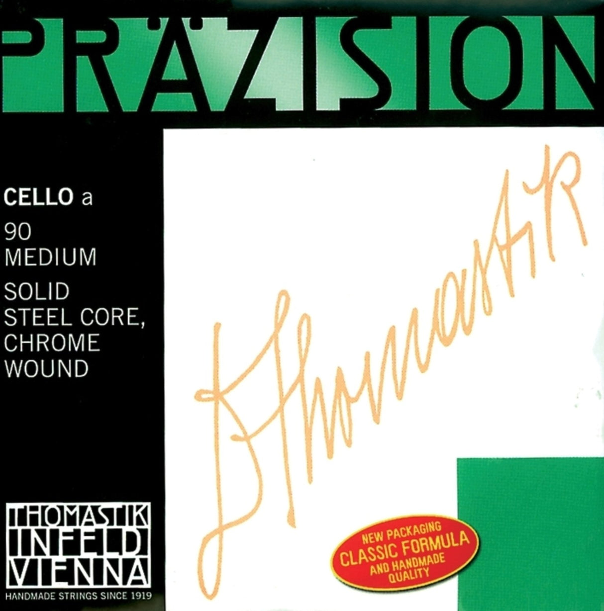 Thomastik-Infeld cellostrenger Precision massiv stålkjerne - Myk (90w)