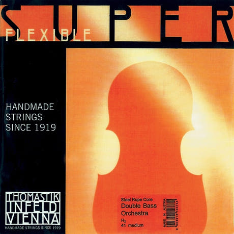 Thomastik-Infeld kontrabass-strenger Superflexible med taus-kjerne - A x (38)
