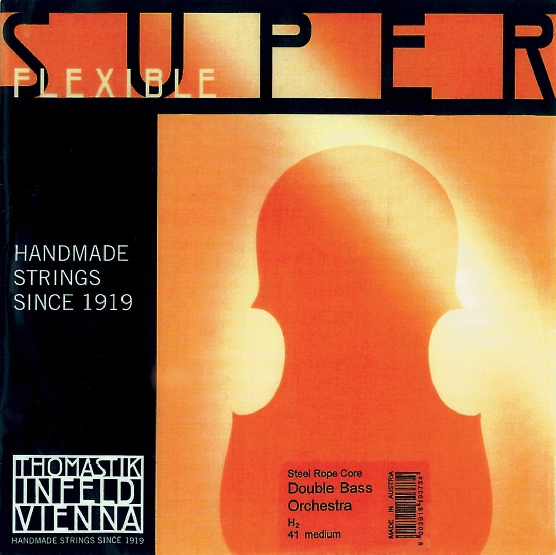 Thomastik-Infeld kontrabass-strenger Superflexible flettet kjerne - C (35)