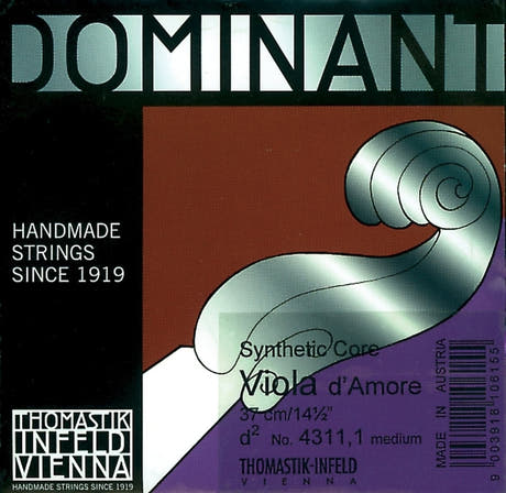 Thomastik-Infeld Viola d'amore-strenger Dominant - D" (4311.1)
