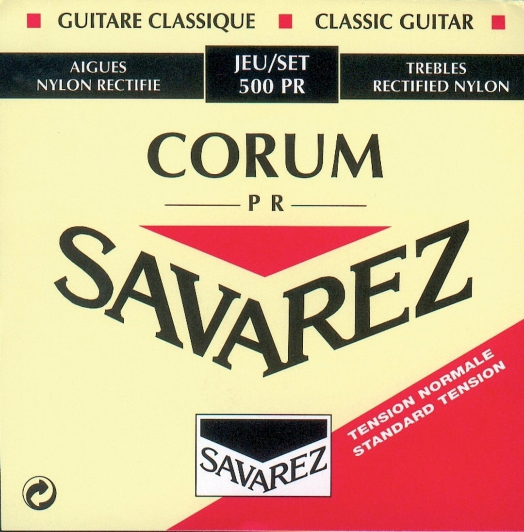 Savarez strenger til klassisk gitar Corum PR Nylon - Sett Standard (500PR)