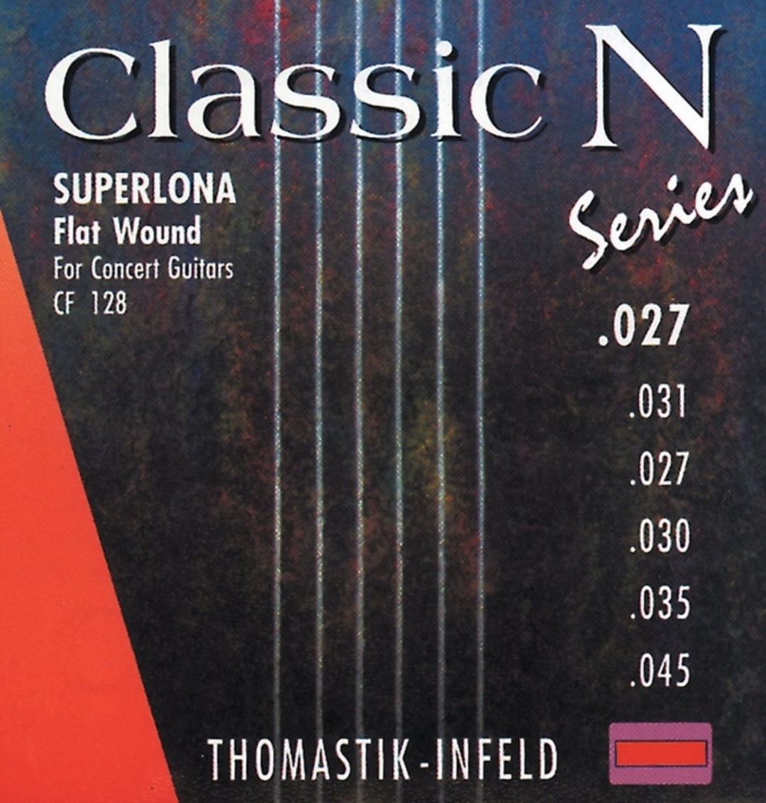 Thomastik-Infeld strenger for klassisk gitar Classic N Series. Superlona - Sett (CR128)