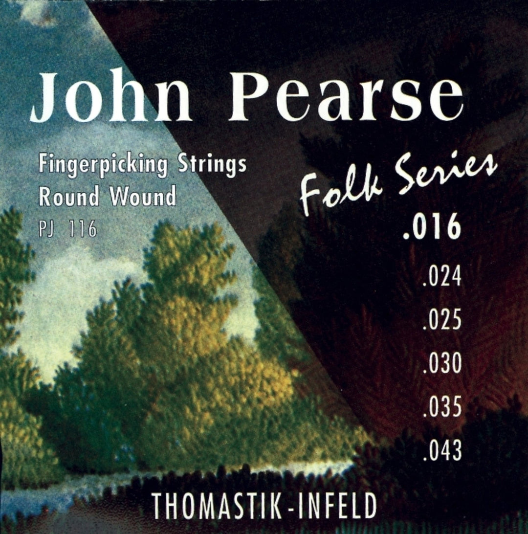 Thomastik-Infeld strenger for klassisk gitar John Pearse Folk Series Light - sett (PJ116)