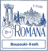 Romana bouzouki-strenger - sett (8-strengers)