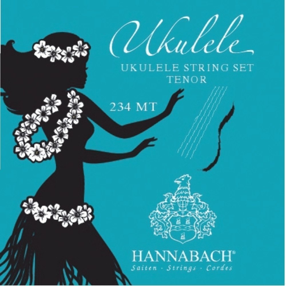 Hannabach 234 strengsett til tenorukulele, hawaiisk stemming