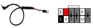 29-007 Adapterkabel for Pioneer