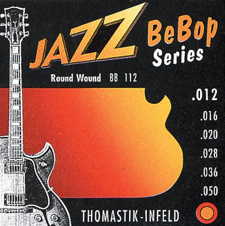 Thomastik-Infeld strenger til E-gitar Jazz BeBob-serien nikkel round wound - Sett 012rw (BB112)