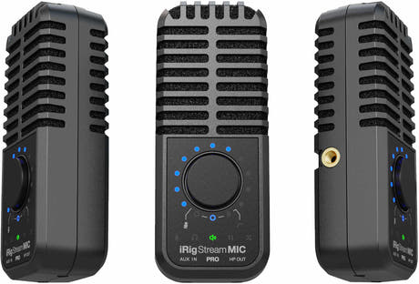 IK Multimedia iRig Stream Mic Pro USB-mikrofon