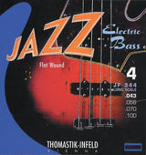Thomastik-Infeld E-bass-strenger Jazz Bass Flat wound - Sett 4-strengers kort (JF324)