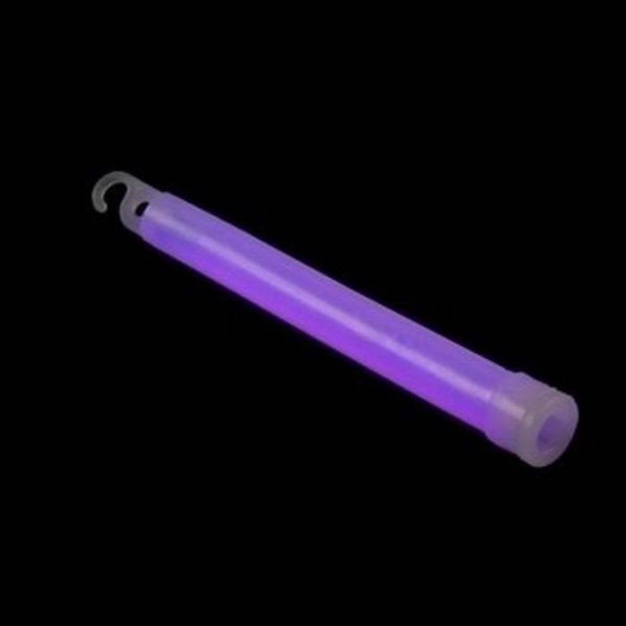 25 stk. Glowsticks 6'' med snor (Lilla)