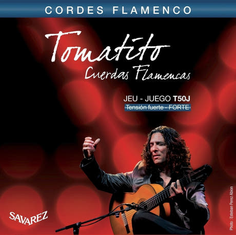 Savarez strenger til klassisk Gitarer Flamenco - sett, høy spenning (T50J)
